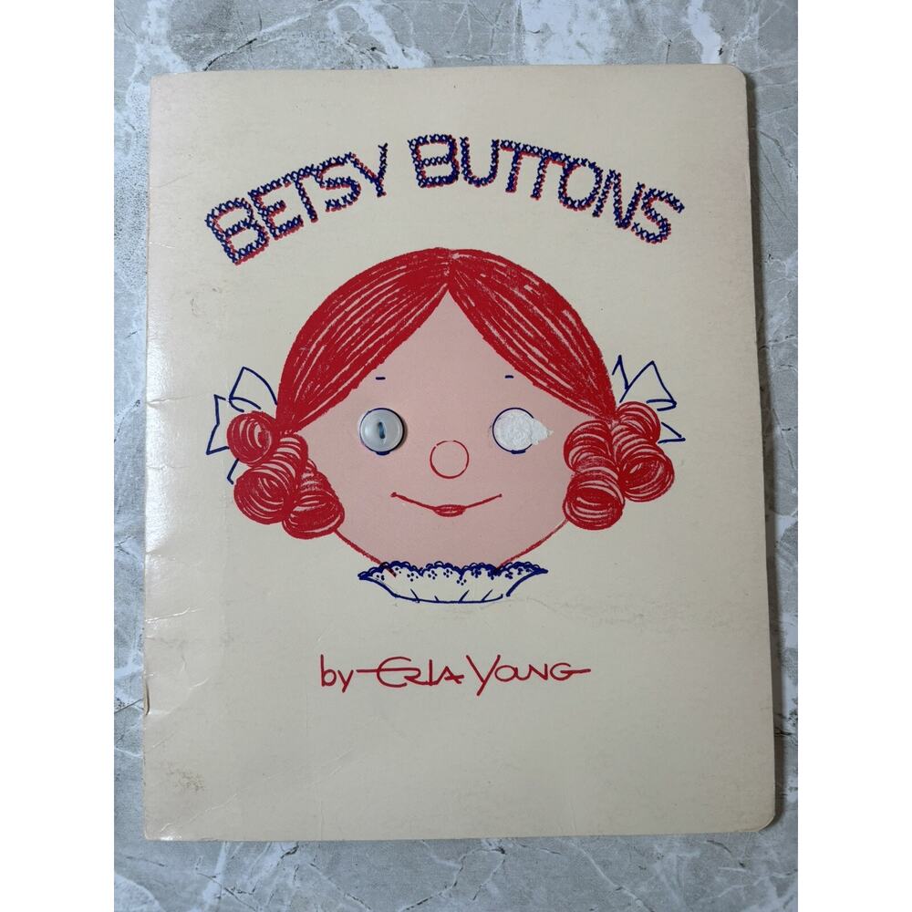 BETSY BUTTONS By Erla Young 1982 Vintage